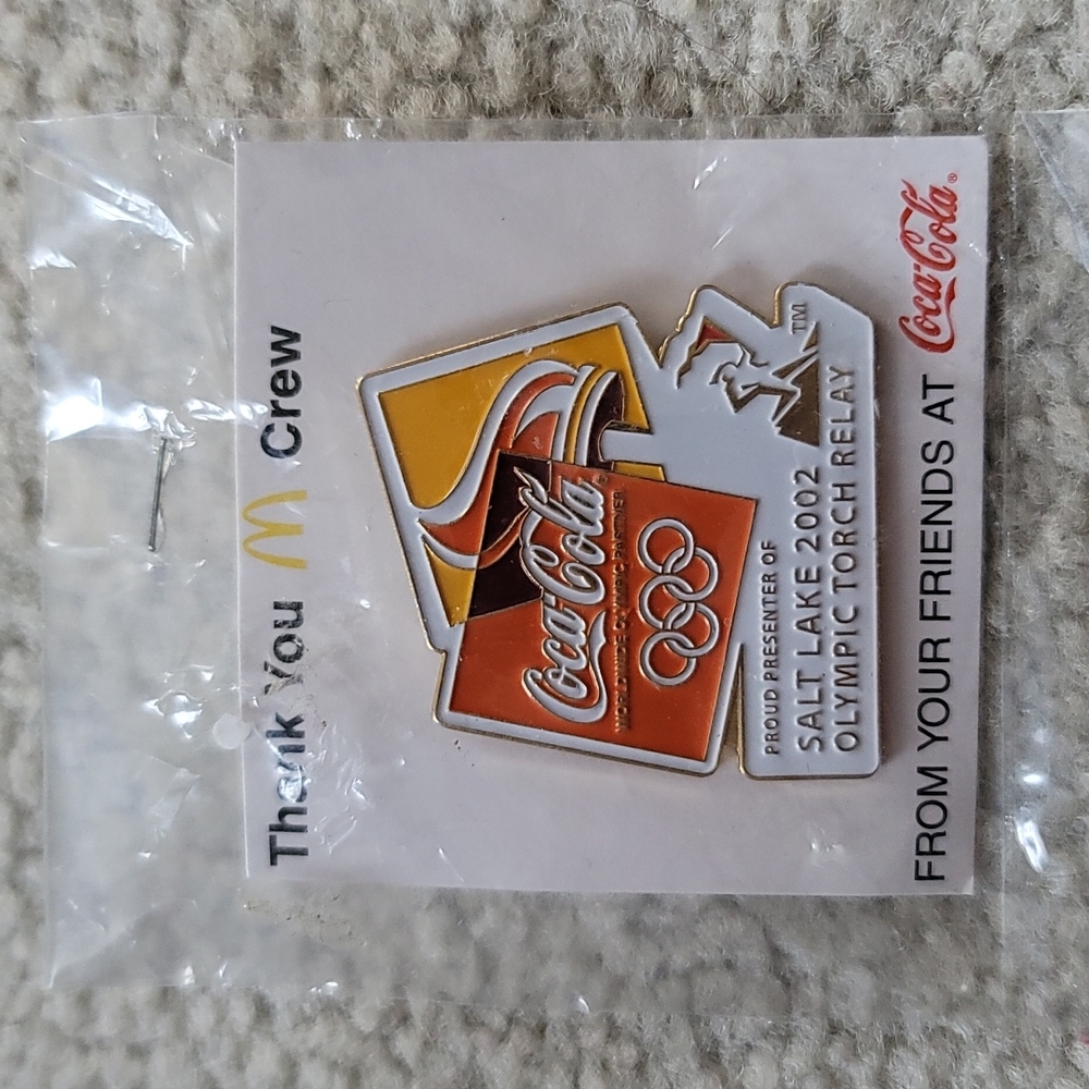 Olympic 2002 Coca-Cola pin